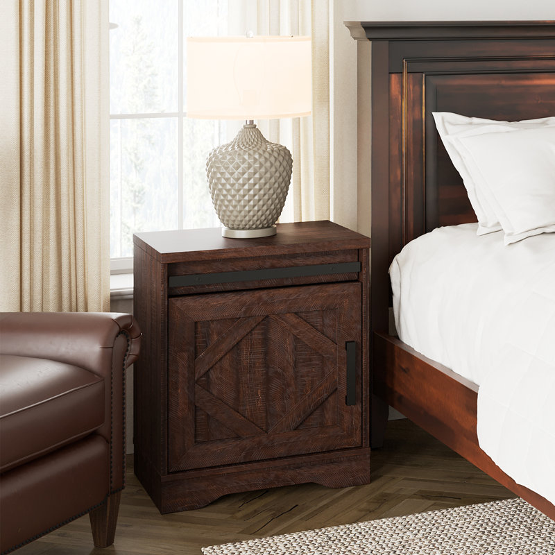 Gracie Oaks End Table with Storage Wayfair